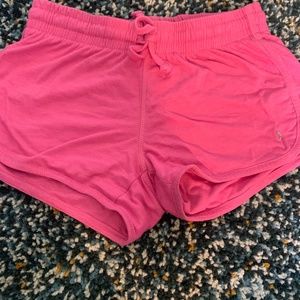 Pink Cotton Shorts